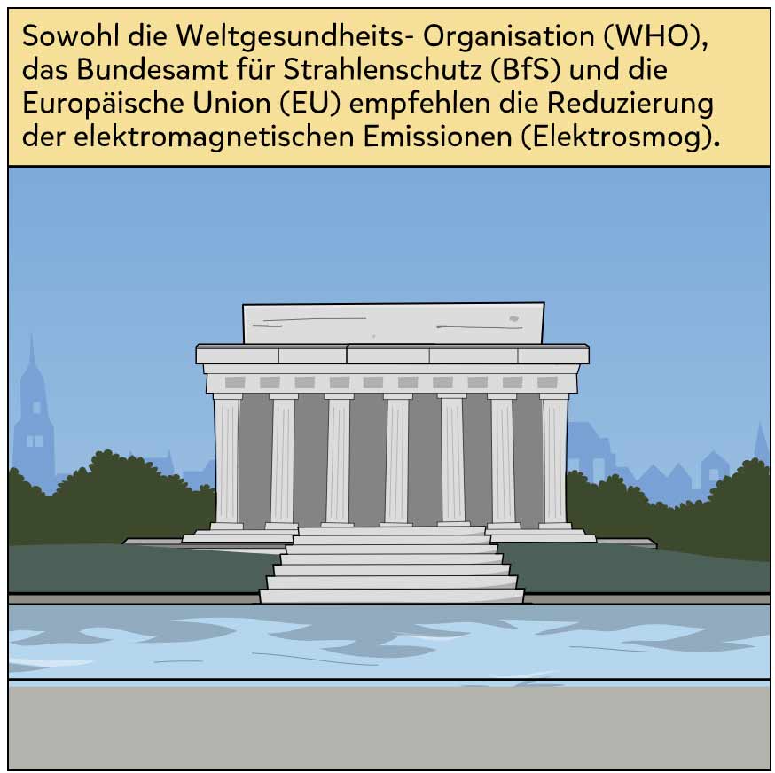 WHO, BfS, EU empfehlen Reduzierung von Elektrosmog